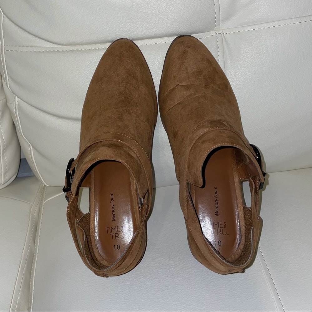 Time And Tru Memory Foam Bootie With Buckle (10) - image 7
